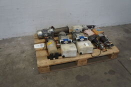 Palle med hydraulisk pumper 