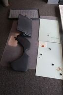Glastavler/magnet, stoleunderlag m.m.