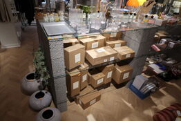 Reolsystem uden indhold