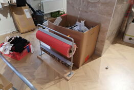 Stativ med gavepapir