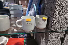 2 stk. krus JULIE DAMHUS Oda