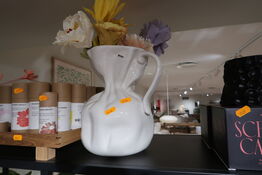 Vase BYON Crumple White