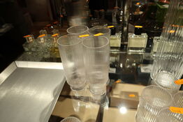 4 stk. glas FERM LIVING Ripple