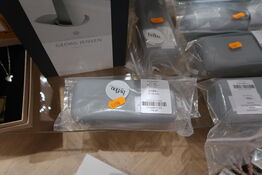 Solbriller JAMES AY Studios Decent Shiny Silver Onesize