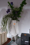 Vase FERM LIVING med div. Kunstige blomster