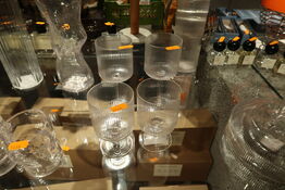 4 stk. glas FERM LIVING Ripple Wine