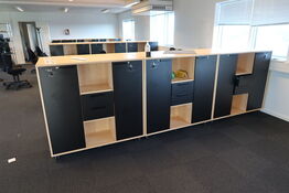 3 stk. reoler/skabe HOLMRIIS