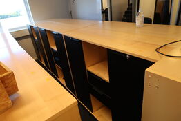 4 stk. reoler/skabe HOLMRIIS