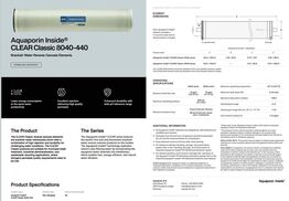 30 stk. CLEAR Classic 8040-440 AQUAPORIN Inside