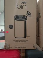 Affaldsspand med sensor. 