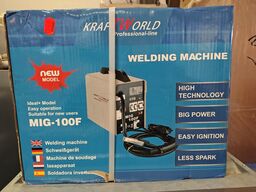 Svejseapparat.  KRAFTWORLD MIG-100F. 
