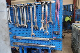 Værktøjstavle med div. værktøj