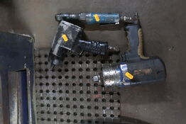 3 stk. trykluftværktøj