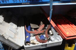 Div. Værktøjskasser med indhold