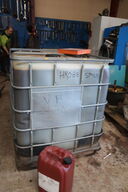 Palletank med indhold