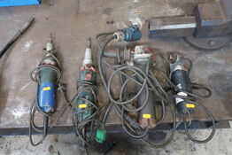 4 stk. håndværktøj METABO m.fl.