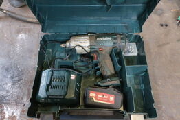 Akku slagnøgle METABO SSW 18 LTX 600 med batteri og lader