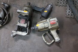 3 stk. trykluft slagnøgler URYU m.fl.