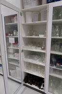 Div. Beakers, kolber, flasker m.m.