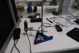 Stativ med USB Mikroskop