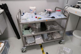 Opbevaringsvogn uden indhold