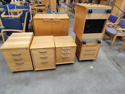 Skuffemoduler og kontorskab