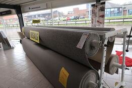 Rulle gulvtæppe MARQUESA WEAVE Sort Synt