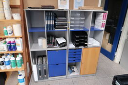 4 stk. reoler uden indhold