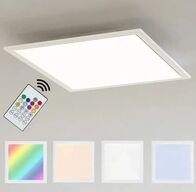 5 stk. briloner led rbb panel m. remote 29,5 cm(ubrugt)