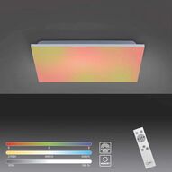 5 stk. yukon led Loftslampe rgb 40 cm m. remote(ubrugt)