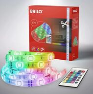 5 stk. briloner led strip med fjernbetjening, 5 meter(ubrugt)