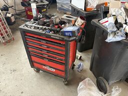 Værkstedsrullebord med indhold KS TOOLS