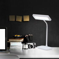 2 stk. livarno lux led bordlampe hvid 44 cm(ubrugt)