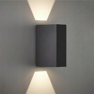 3 stk. brilliant zaria udendørs led væglampe up and down light(ubrugt)