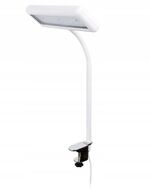 2 stk. livarno home led klemmelampe hvid 41 cm(ubrugt)