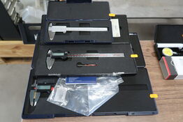 3 stk. skydelære MAHR & MITUTOYO