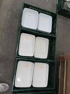 6 Kasser med serveringsfade