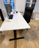 Hæve-Sænkebord 180 x 80 Cm , Kontorstol