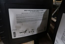 20 liter motorolie WOLF 5W30