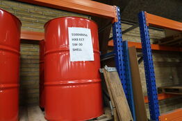 205 liter motorolie SHELL 5W-50