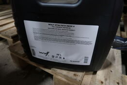 20 liter motorolie WOLF 0W30