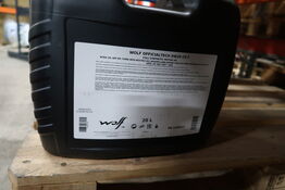 20 liter motorolie WOLF 0W20