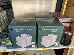 3 pakker genopladelige bloklys COZZY