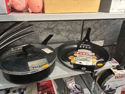 2 stk. stegepander TEFAL, PYREX