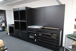 Butiksinventar uden indhold