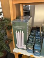 4 pakker genopladelige stagelys COZZY