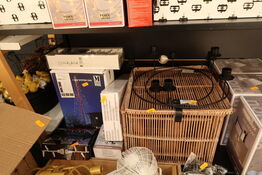 2 stk. lysestager samt div. Julelys MARKSLÖJD m.m.