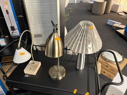 3 stk. bordlamper HALO DESIGN m.fl.