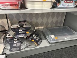 Div. Grydelåg samt bradepande