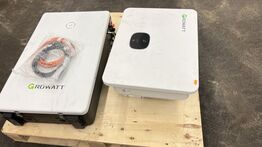 PV Grid Inverter + Lithium Ion Batteri  GROWATT